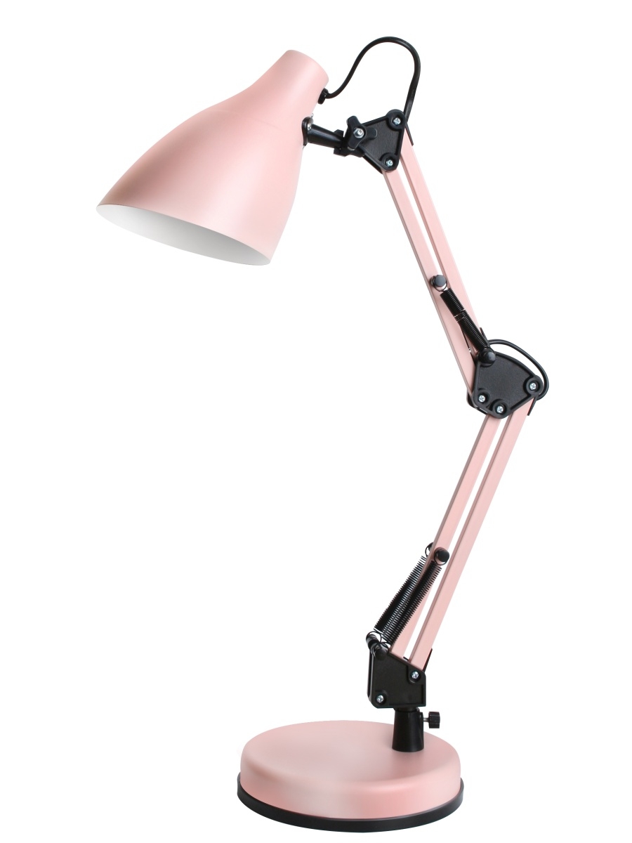 Настольная лампа розовая