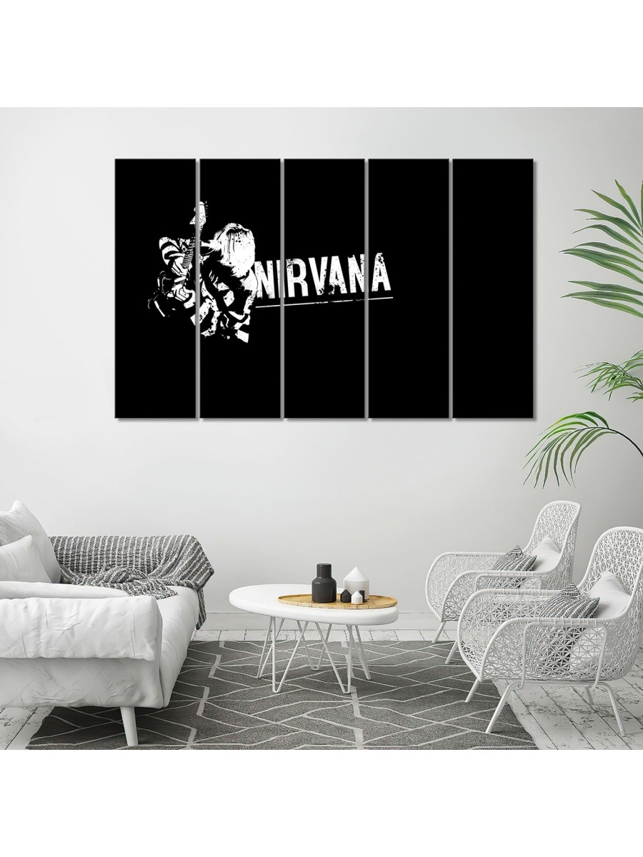 Картина по номерам nirvana