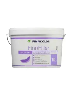 Шпатлевка финишная Finncolor FinnFiller, 10 л, белая