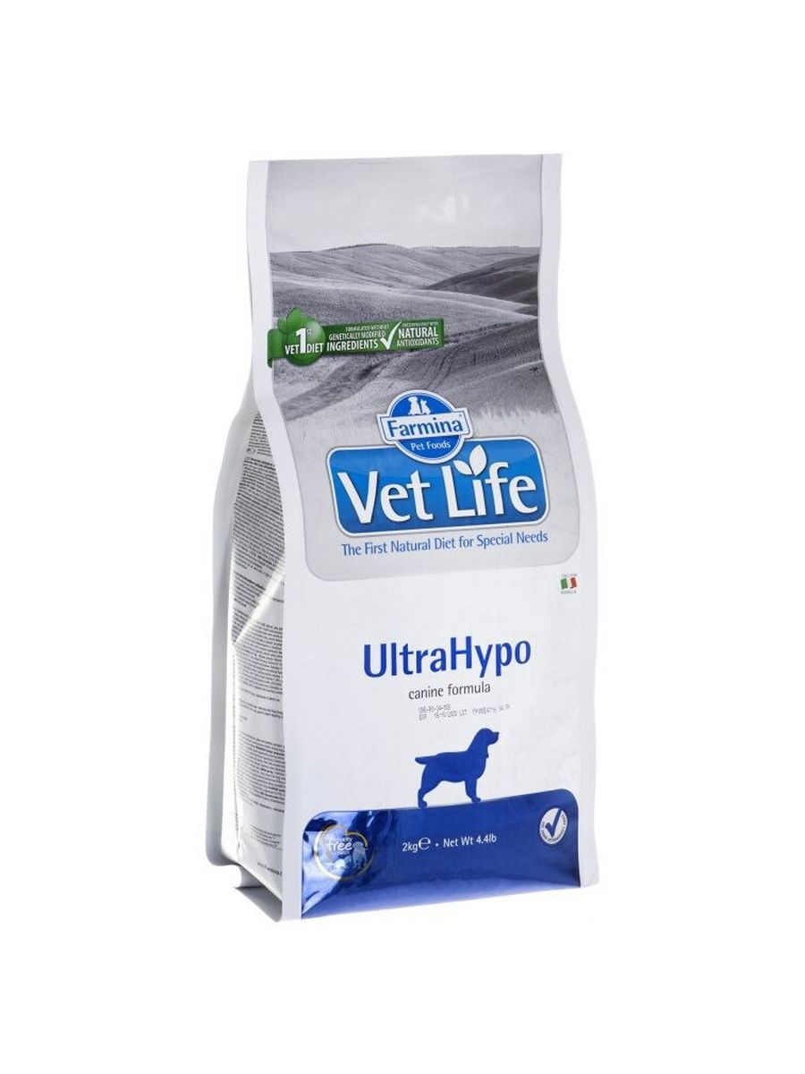 Корм vet life. Vet Life ULTRAHYPO для собак. Фармина ультрагипо для собак. Farmina vet Life Dog ULTRAHYPO. Корм Фармина ультра гипо для собак.