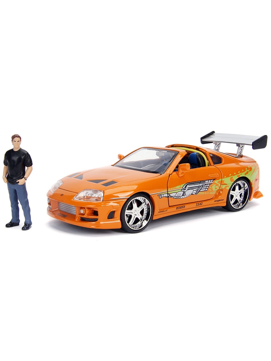 Модель fast. Супра 1:24 игрушка. Jada Toys радиоуправляемая модель fast Furious 1 10 r/c 1995 Toyota Supra 30753. Jada Toys fast Furious 1/24. Машина игрушка модель fast Furious.