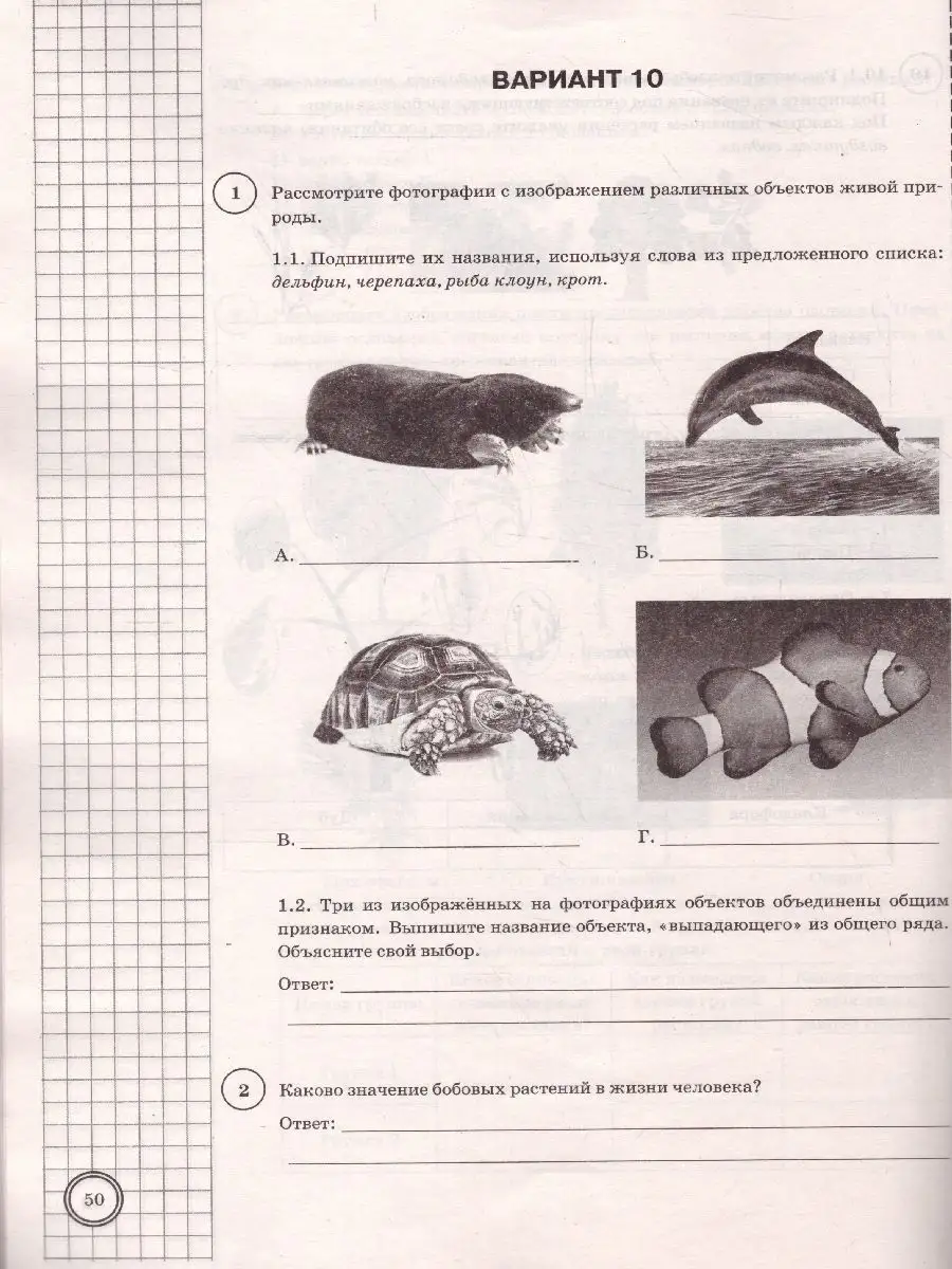 Впр По Биологии 7 Класс 2025 Купить