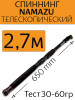 Спиннинг телескопический стеклопластиковый Action Tele бренд NAMAZU продавец Продавец № 226119