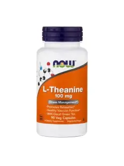 L-Theanine, L-Теанин 100 мг - 90 капсул