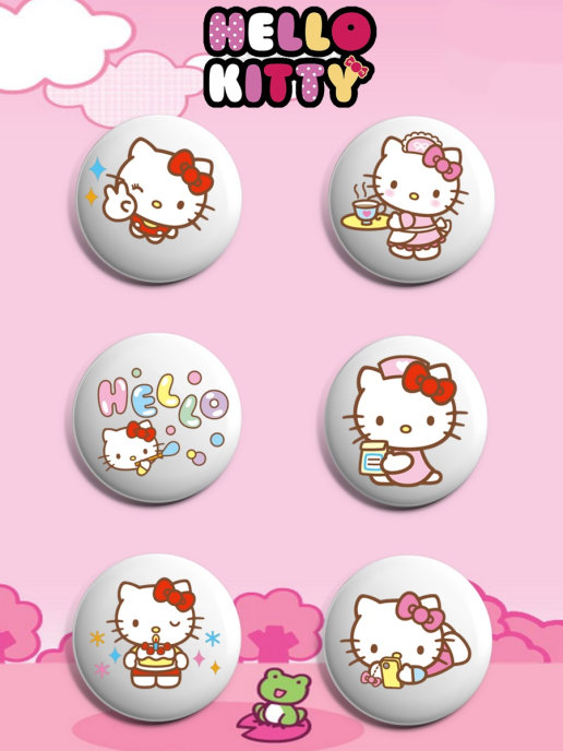 Как слепить hello kitty