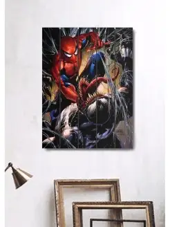 Картина Spider man vs Venom