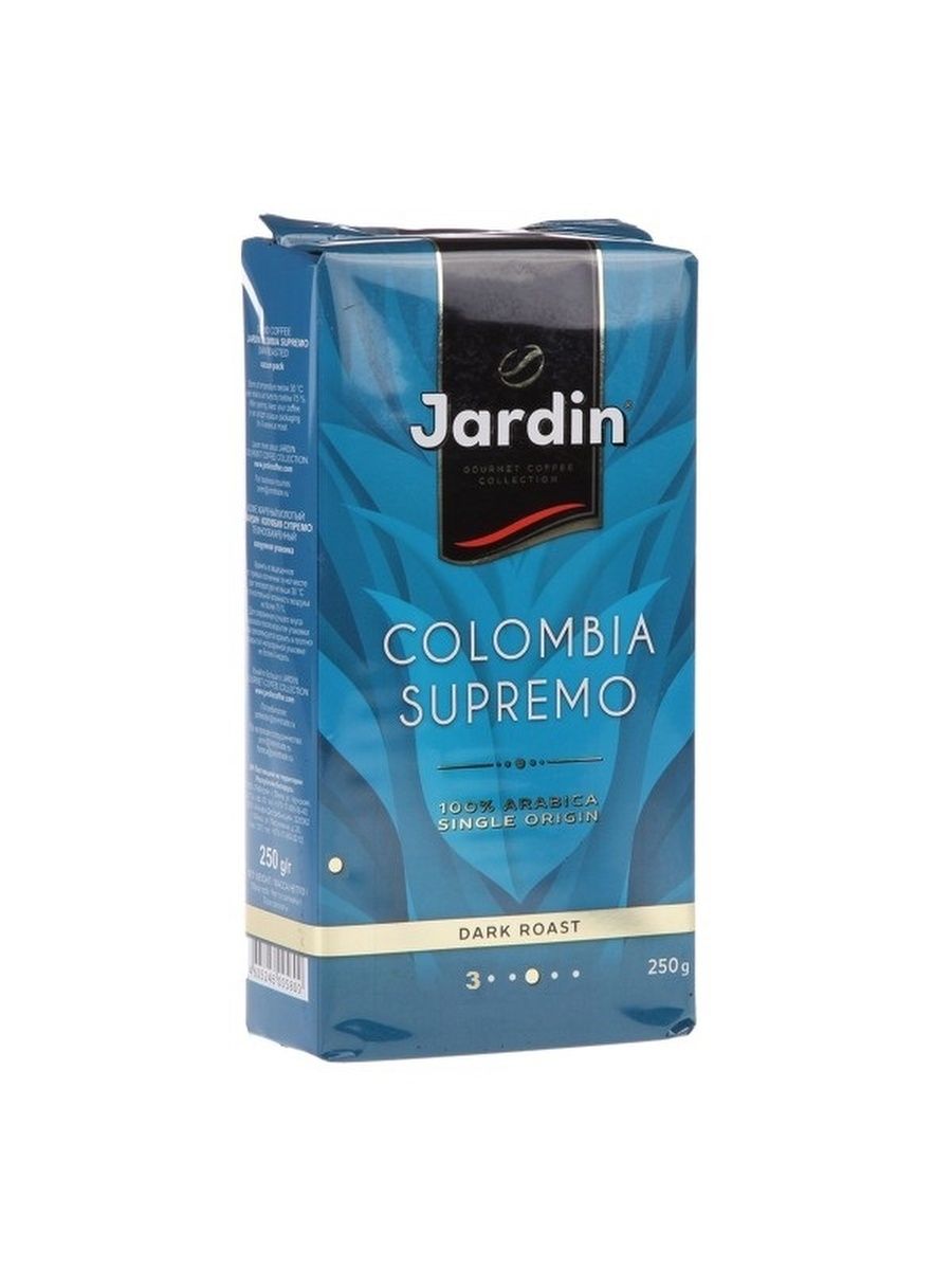 Jardin Columbia Supremo. Jardin Colombia Supremo кофе молотый 250 г. Кофе Jardin Colombia Supremo. Jardin Colombia молотый.