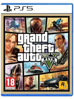 PS5 Grand Theft Auto V (GTA5) (русские субтитры)