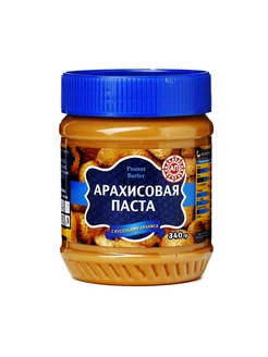 Арахисовая паста Экстра с кусочками арахисом, 340 г