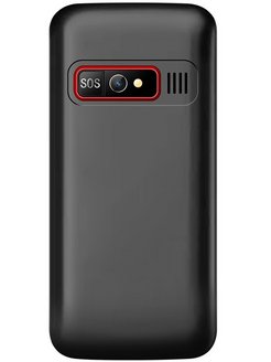 Мобильный телефон texet tm b226 black red