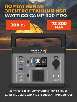 Портативная электростанция зарядная станция Camp 300