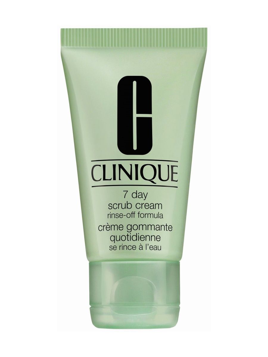 Скраб клиник. Clinique 7 Day Scrub. Clinique 7 Day Scrub Cream. Clinique скраб. Пилинг Клиникью.