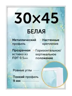 Металлическая рамка 30х45 см