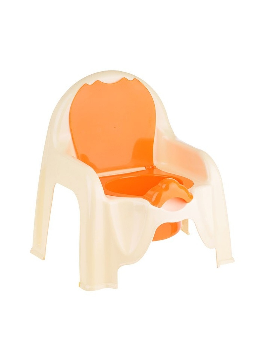 Горшок-стульчик желтый 1328м