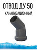 Отвод канализационный сантехнический уголок пластиковый бренд ПОЛИТЭК продавец Продавец № 472696