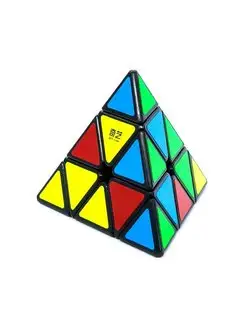 Подарочный комплект QiYi MoFangGe Pyraminx QiMing A Черный