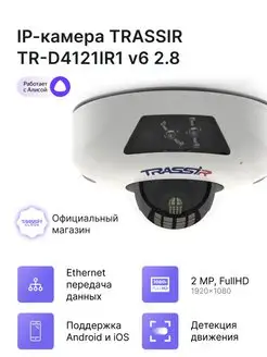 ip камера TR-D4121IR1 v6 (2.8 мм)