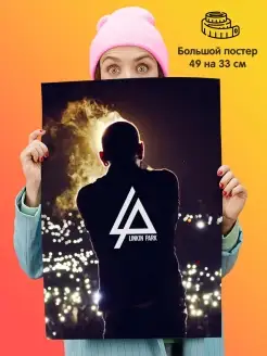 Постер плакат 49х33 Linkin Park