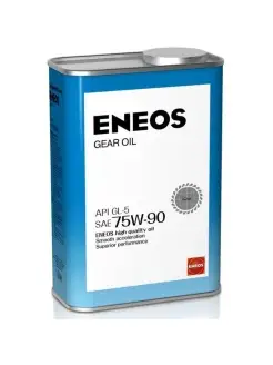 Масло трансмиссионное GEAR OIL GL-5 75W90 1л. OIL1366