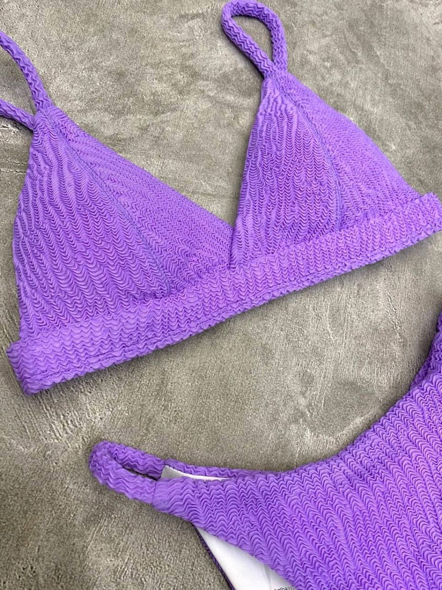 Фиолетовый купальник