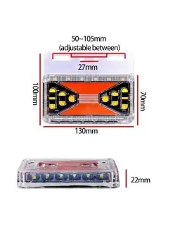 Комплект боковых габаритных LED фонарей