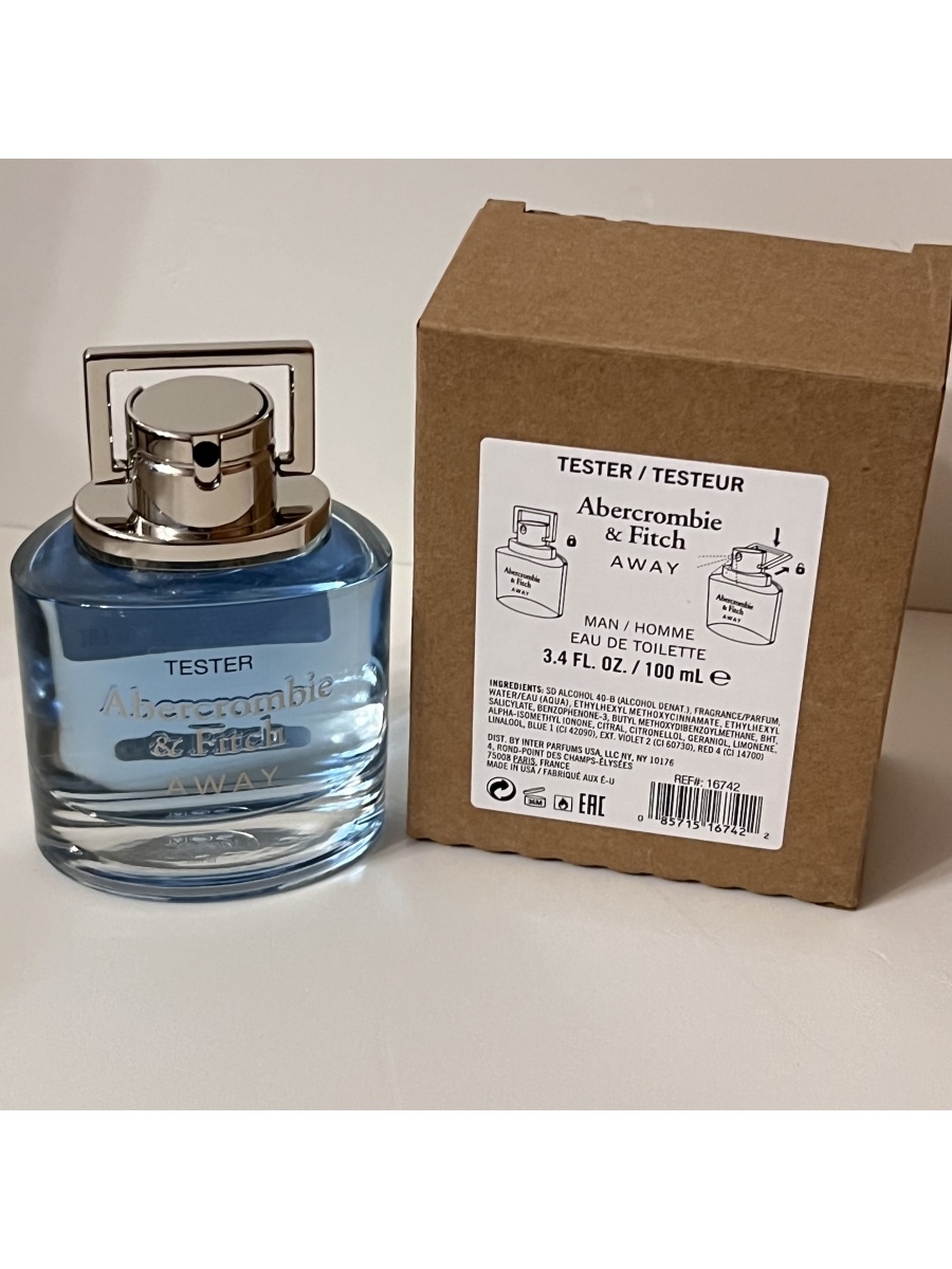 Фитч отзывы. Abercrombie and Fitch тестер 100 мл. Abercrombie Fitch away. Abercrombie & Fitch away man EDP 100 ml Tester. Abercrombie & Fitch authentic moment men EDT 100 ml Tester.