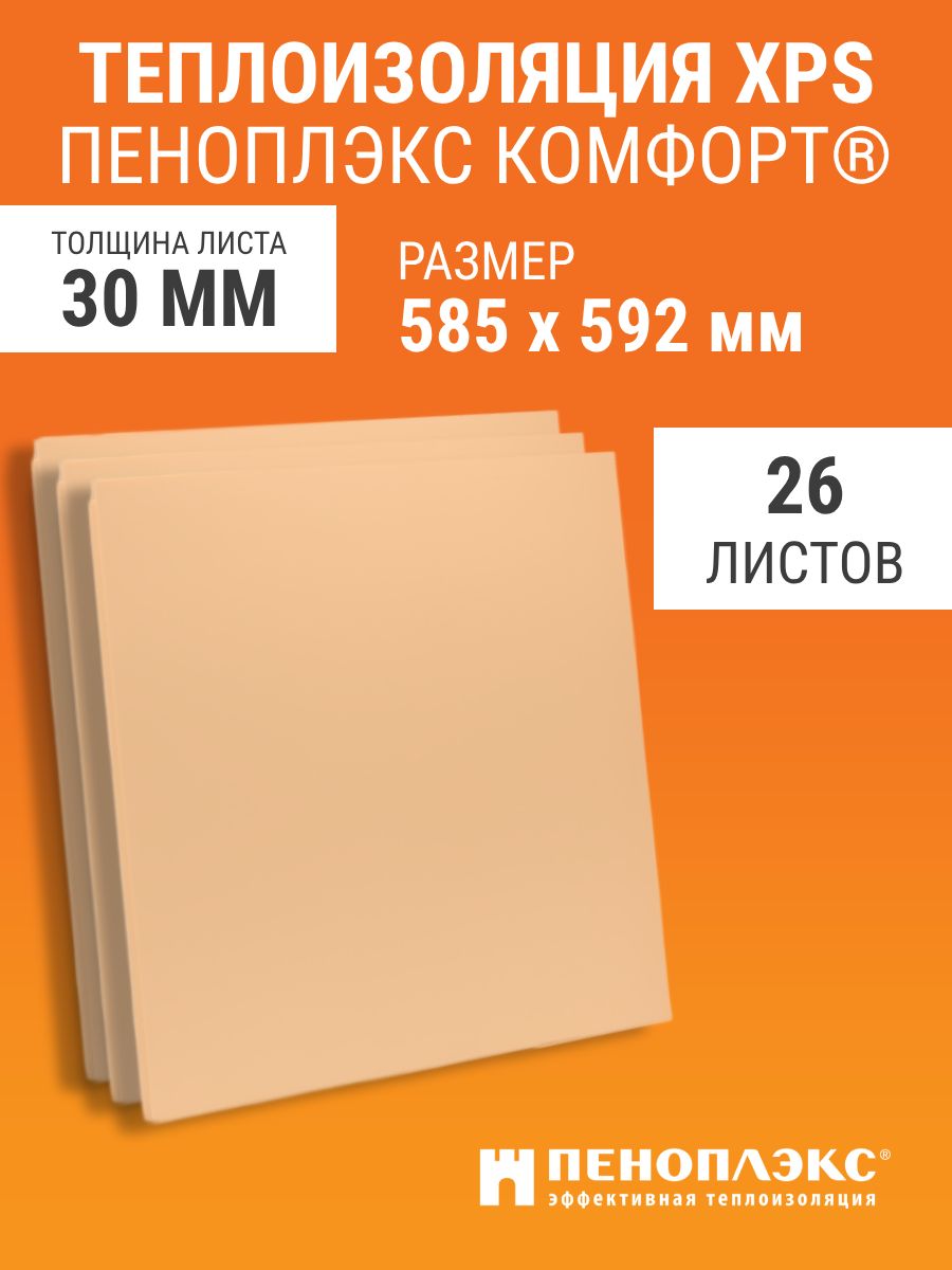 Пеноплекс 30 мм