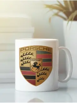 Кружка с изображением Порше (Porsche)