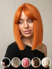Парик рыжий каре с челкой из искусственных волос бренд Trtsh&Co продавец Продавец № 796444