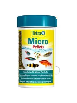 Корм для рыб TetraMicro Pellets 100мл