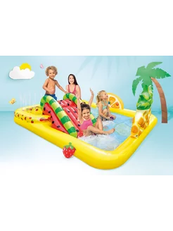 Надувной игровой центр с бассейном Funn Fruity Play Center