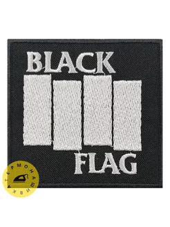 Нашивка Black Flag (200665), 75х80мм