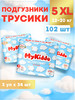 Подгузники трусики 5 XL Elite Soft 12-20 кг 102 шт бренд MyKiddo продавец Продавец № 154064