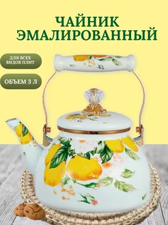 Чайник эмалированный 3 л