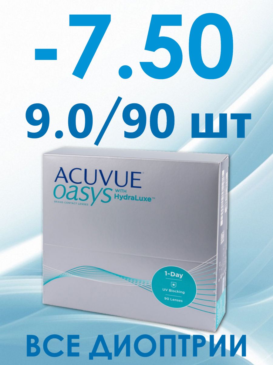 Линзы acuvue oasys 1 day 90