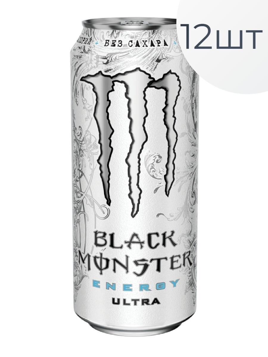 Энергетик Black Monster ультра 0.449л