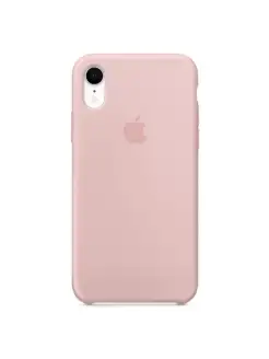 Пудровый силиконовый чехол для iPhone XR Silicone Case