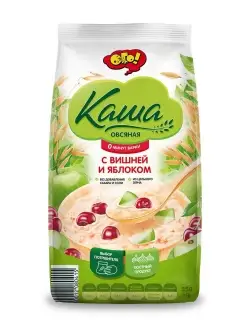 Каша овсяная с вишней и яблоком 2шт*350г