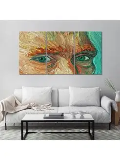 Картина модульная на холсте Ван Гог van Gogh 180х100