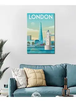 Картина на холсте London 2 20х30