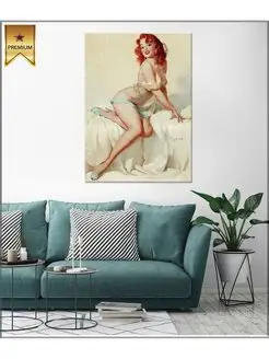 Картина на холсте Арт Пин-ап - Art Pin-up 60х80