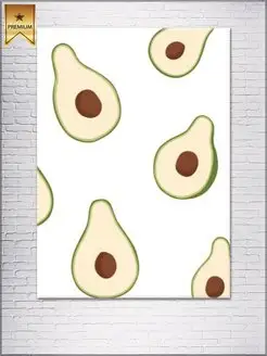 Картина на холсте Avocado lover 50х70