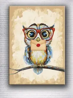 Картина на холсте Harry Art Potter Snowy Owl 50х70