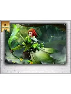 Картина на холсте DOTA 2 Windranger 50х70