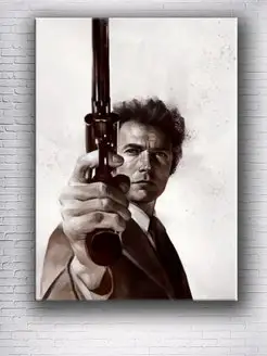 Картина на холсте Dirty Harry 50х70