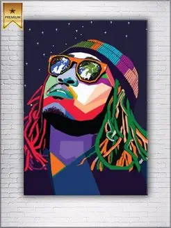 Картина на холсте Future WPAP Pop Art 20х30