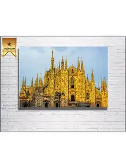 Картина на холсте Duomo of milan 30х40см