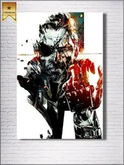 Картина на холсте Metal gear solid 30х40см