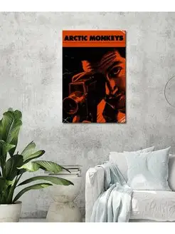 Картина на холсте Arctic Monkeys камера 60х80