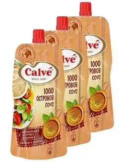 Соус Calve 1000 островов 3 по 230 г